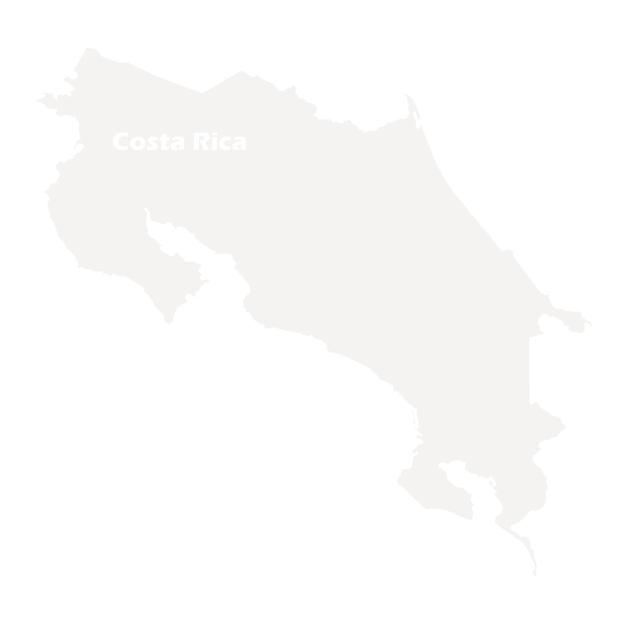 Costa Rica Map